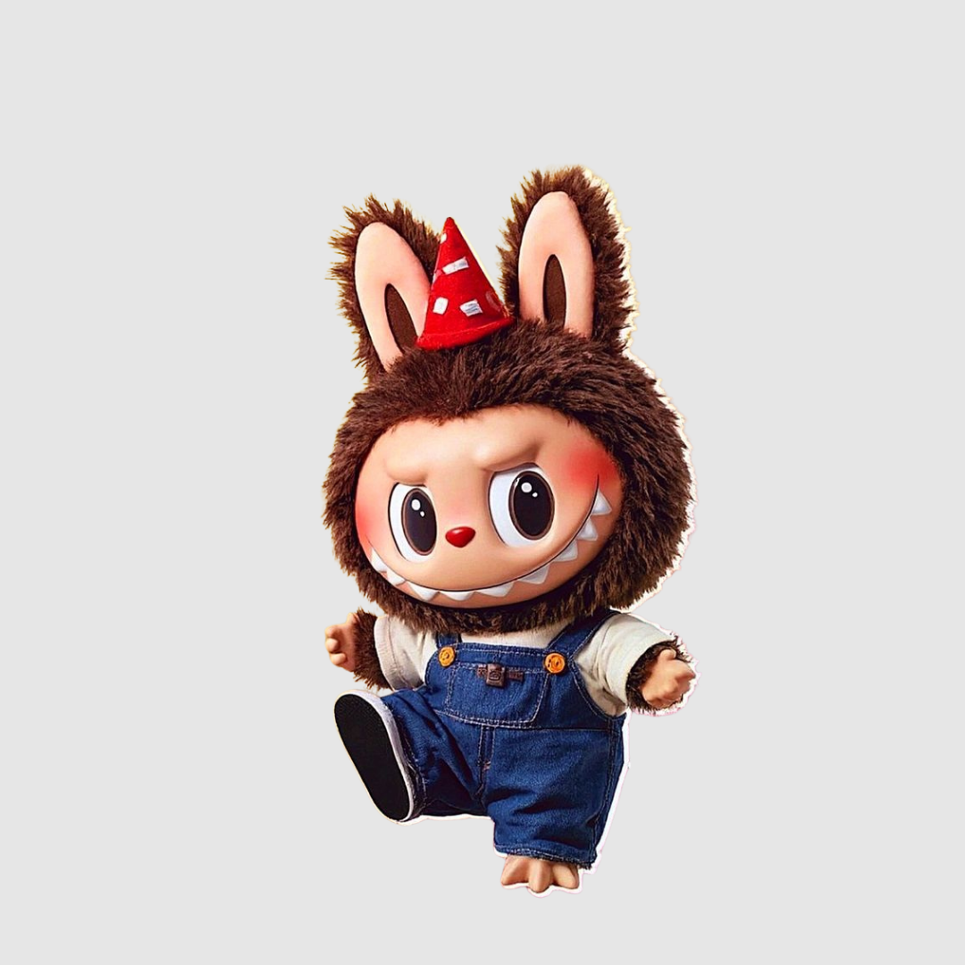POP MART The Monsters Labubu and Zimomo I Found You Collectible Vinyl Doll