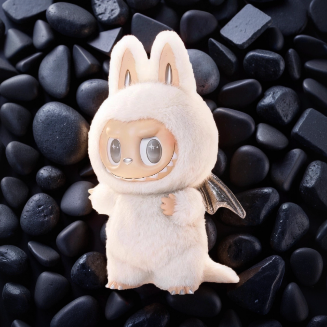 POP MART The Monsters Labubu and Zimomo Angel in Clouds Collectible Figure
