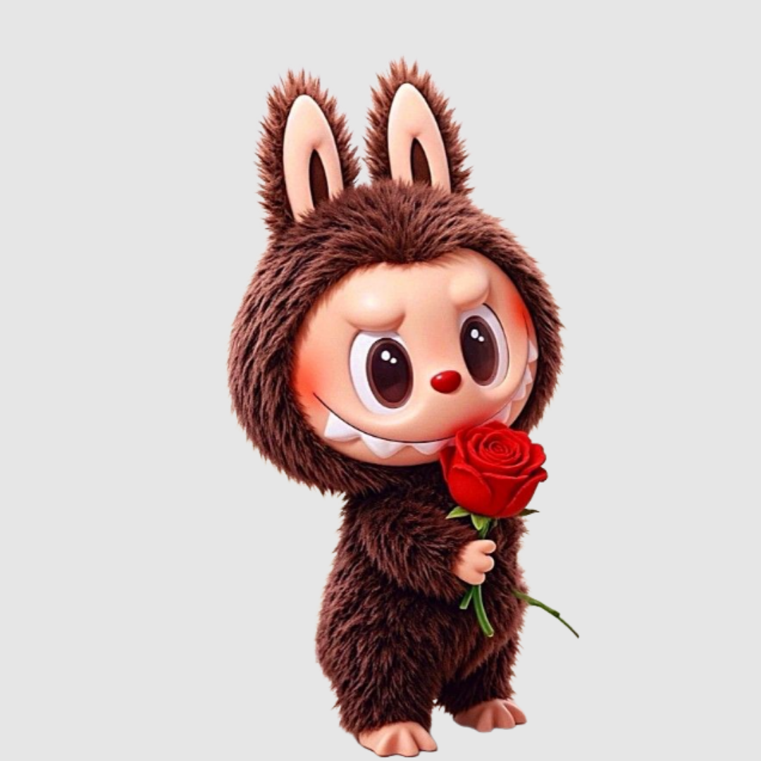 POP MART The Monsters Labubu and Zimomo I Found You Collectible Vinyl Doll